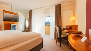 Panorama Doppelzimmer mit Banzblick
