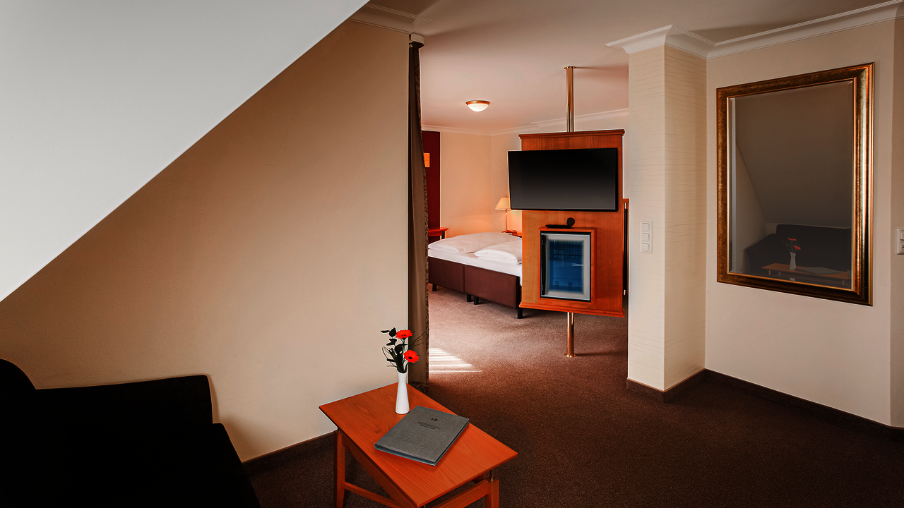 Panorama Doppelzimmer Eingangsbereich