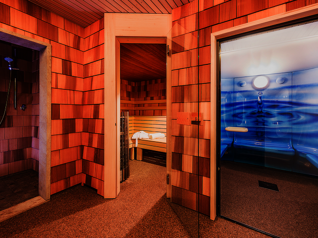 Sauna & Dampfbad im Hotel Rödiger